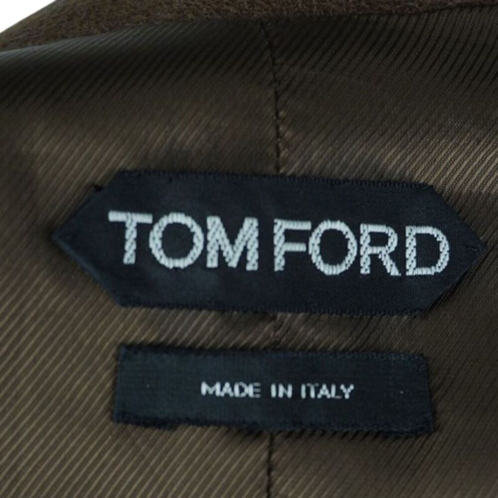 Tom Ford Brown Lamb Leather Jacket - image 6
